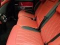 2019 Mercedes-Benz G designo Classic Red Interior Rear Seat Photo