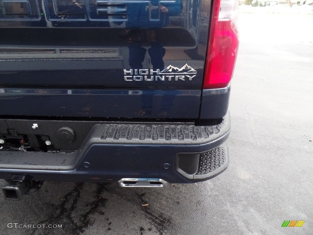 2020 Silverado 1500 High Country Crew Cab 4x4 - Northsky Blue Metallic / Jet Black photo #11
