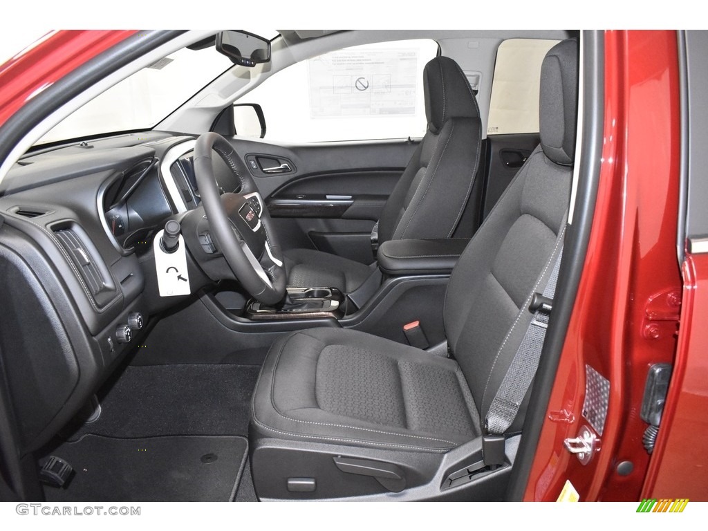 2020 Canyon SLE Crew Cab 4WD - Red Quartz Tintcoat / Jet Black photo #7