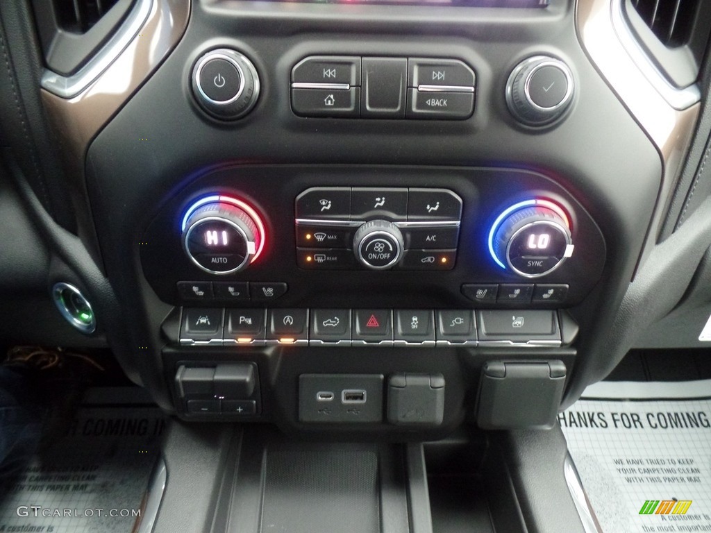 2020 Silverado 1500 High Country Crew Cab 4x4 - Northsky Blue Metallic / Jet Black photo #33