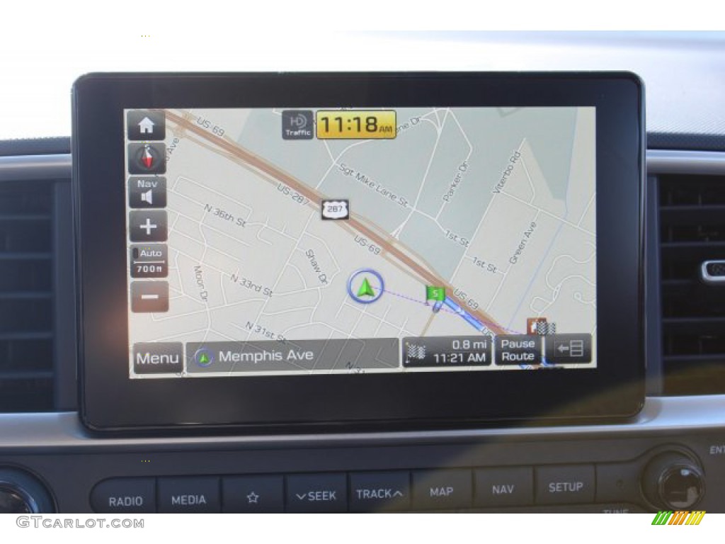 2020 Hyundai Venue Denim Navigation Photos