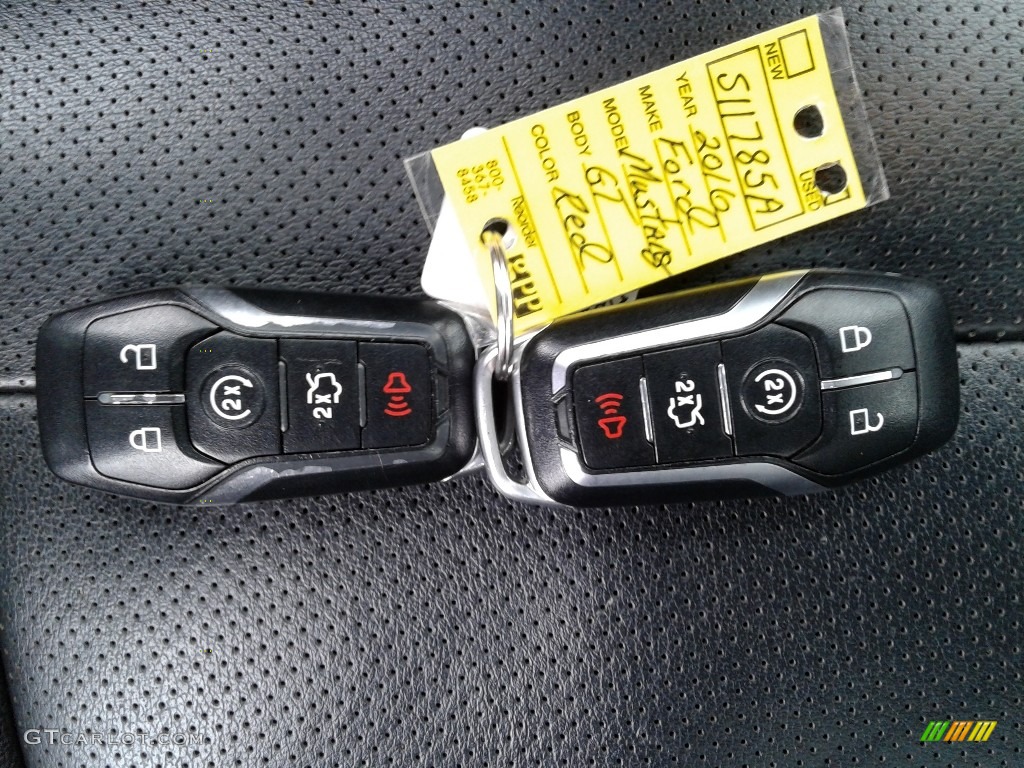 2016 Ford Mustang GT Coupe Keys Photo #136355918