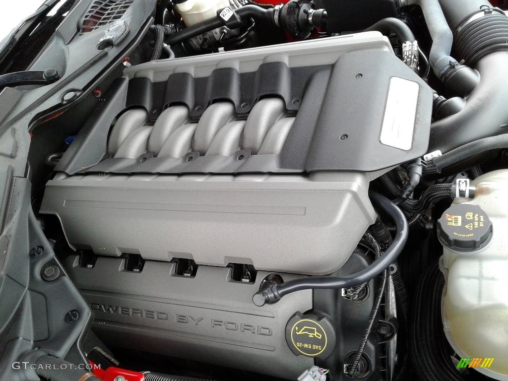 2016 Ford Mustang GT Coupe 5.0 Liter DOHC 32-Valve Ti-VCT V8 Engine Photo #136355936