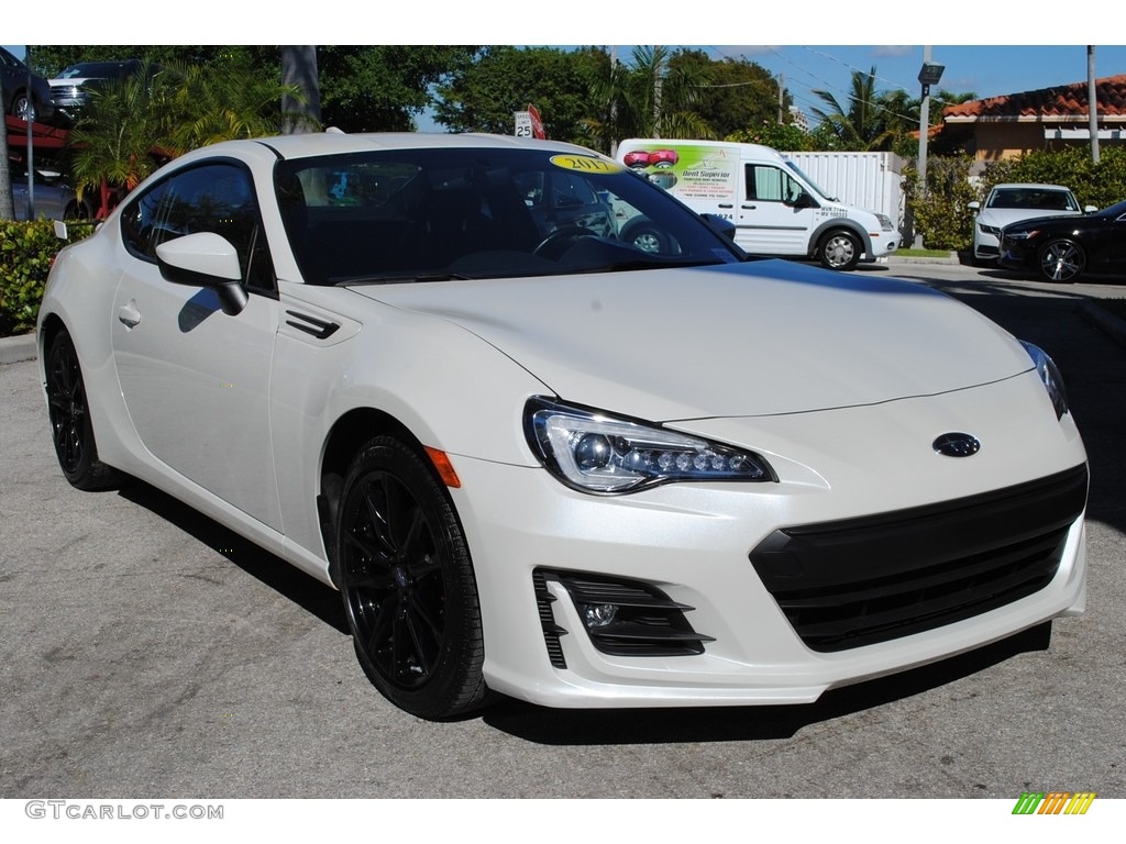 Crystal White Pearl 2017 Subaru BRZ Limited Exterior Photo #136355969