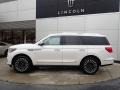 White Platinum Metallic Tri-coat 2018 Lincoln Navigator Black Label 4x4 Exterior