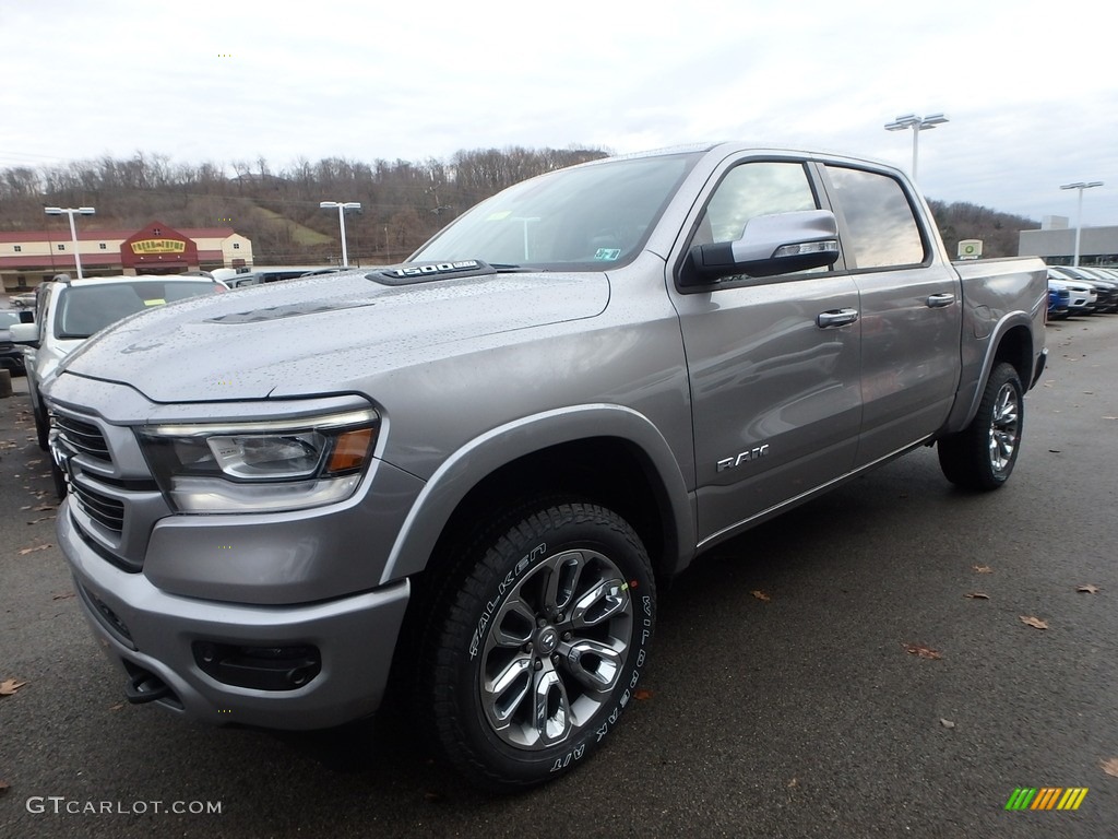 2020 1500 Laramie Crew Cab 4x4 - Billet Silver Metallic / Black photo #1