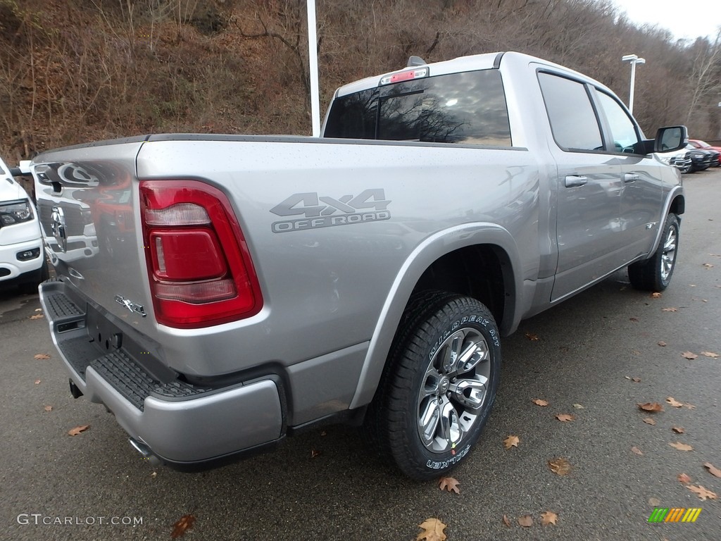 2020 1500 Laramie Crew Cab 4x4 - Billet Silver Metallic / Black photo #6