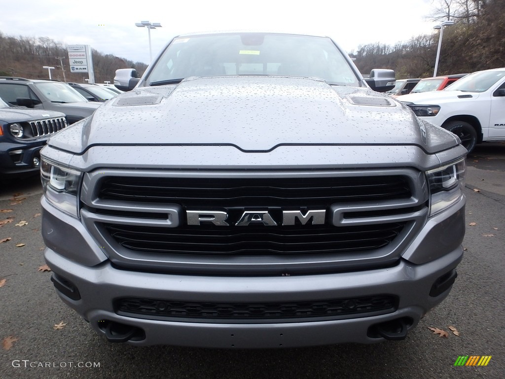 2020 1500 Laramie Crew Cab 4x4 - Billet Silver Metallic / Black photo #8