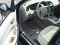 Light Grey 2009 Audi A4 2.0T Premium quattro Sedan Interior Color