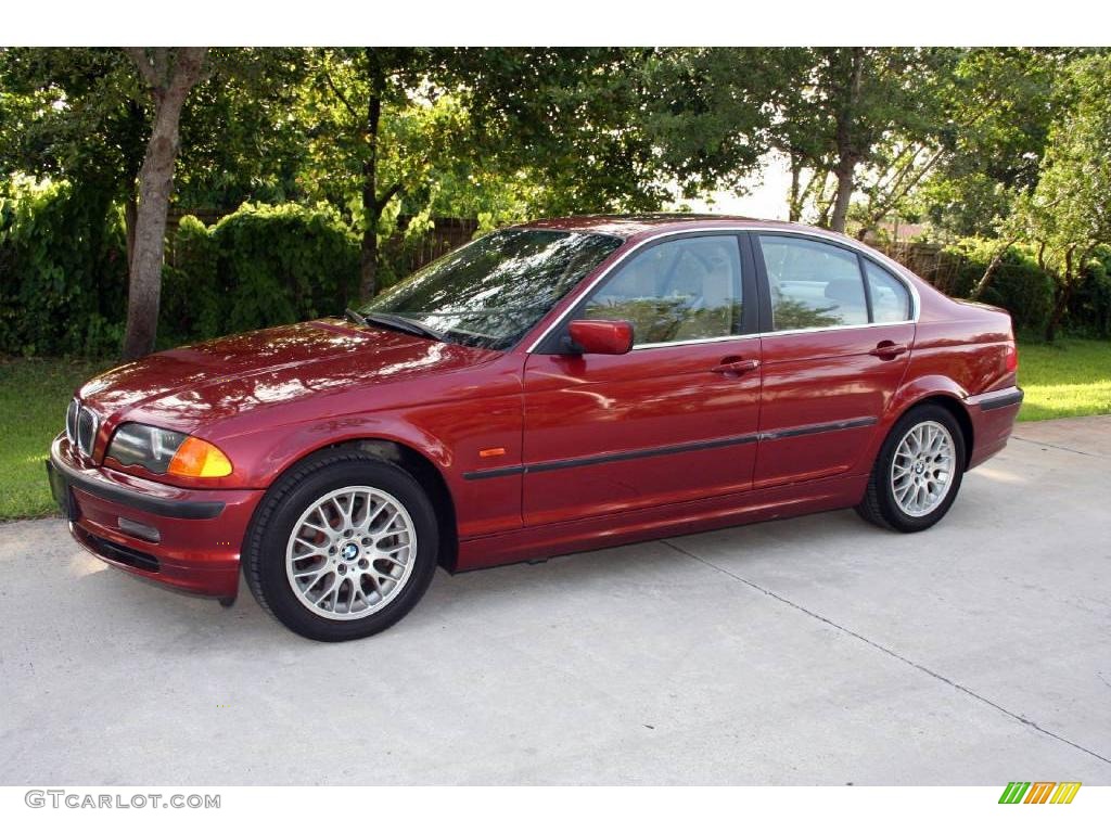 2000 3 Series 328i Sedan - Siena Red Metallic / Sand photo #2