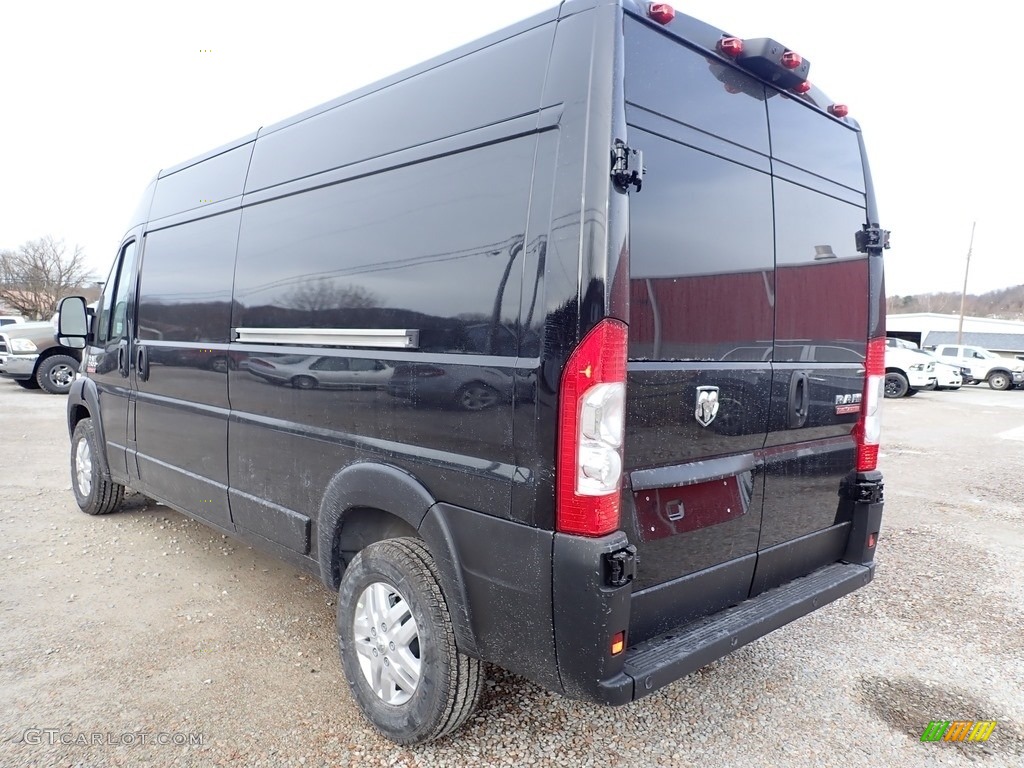 2020 ProMaster 2500 High Roof Cargo Van - Black / Black photo #3