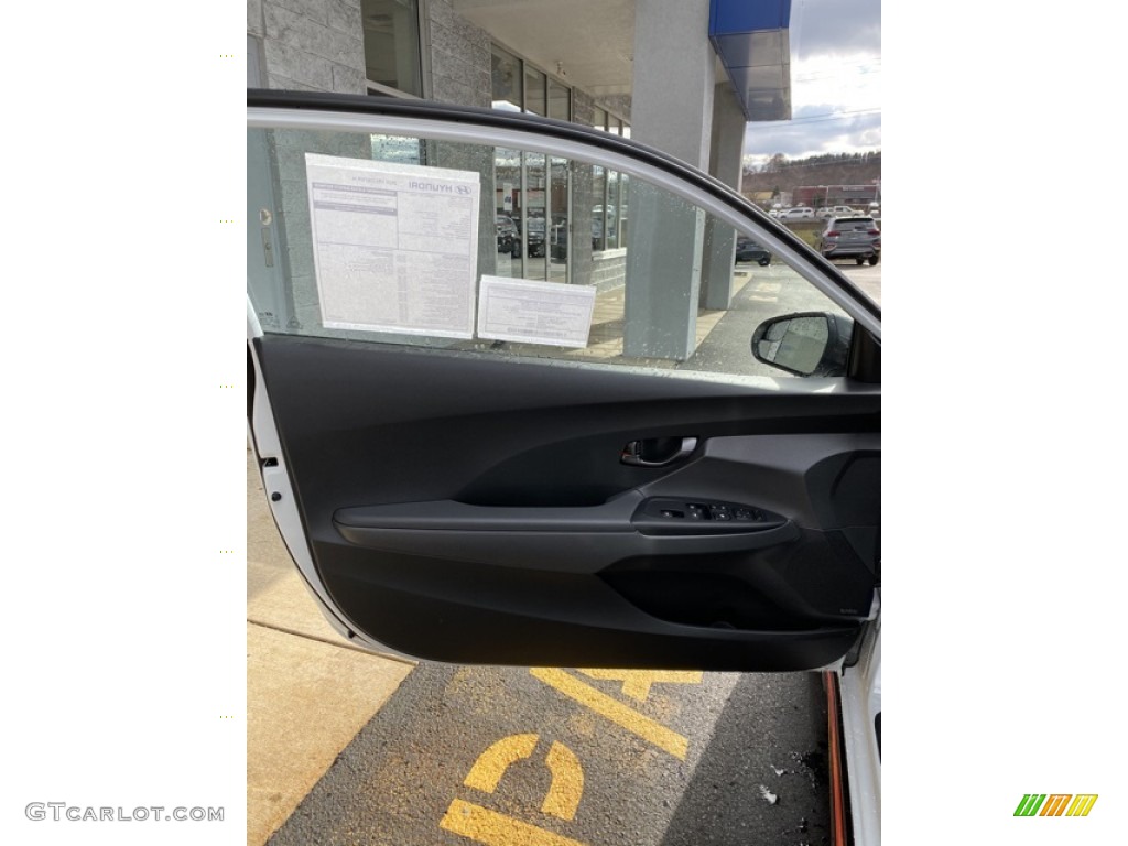 2020 Hyundai Veloster N Black Door Panel Photo #136361243