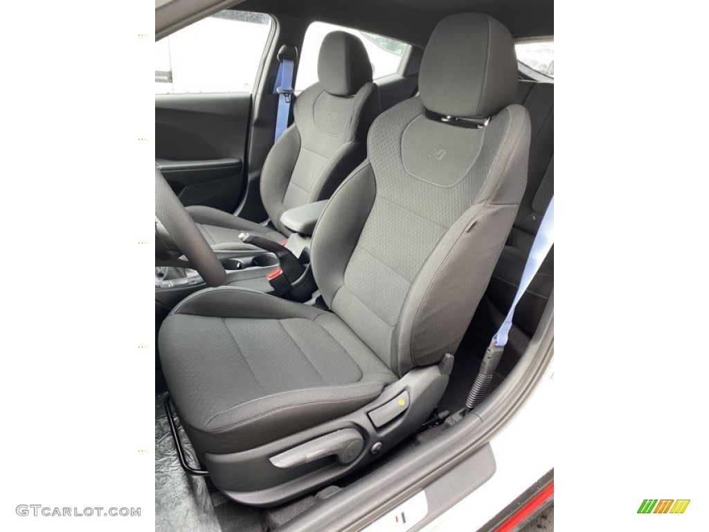 Black Interior 2020 Hyundai Veloster N Photo #136361306
