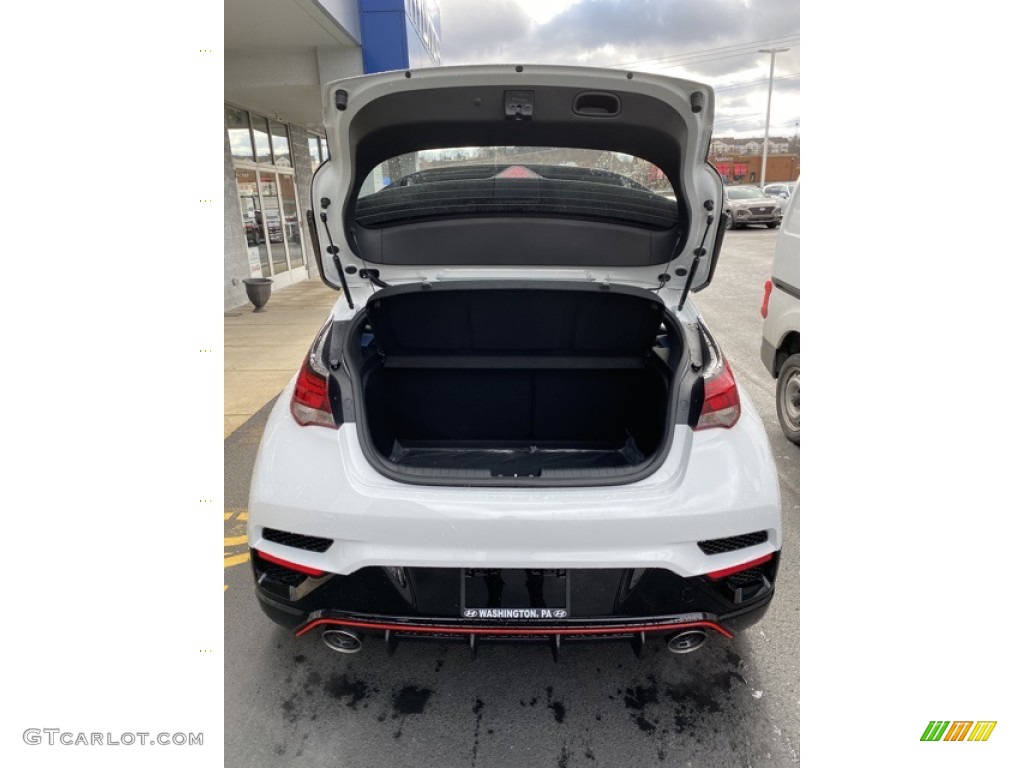 2020 Veloster N - Chalk White / Black photo #20