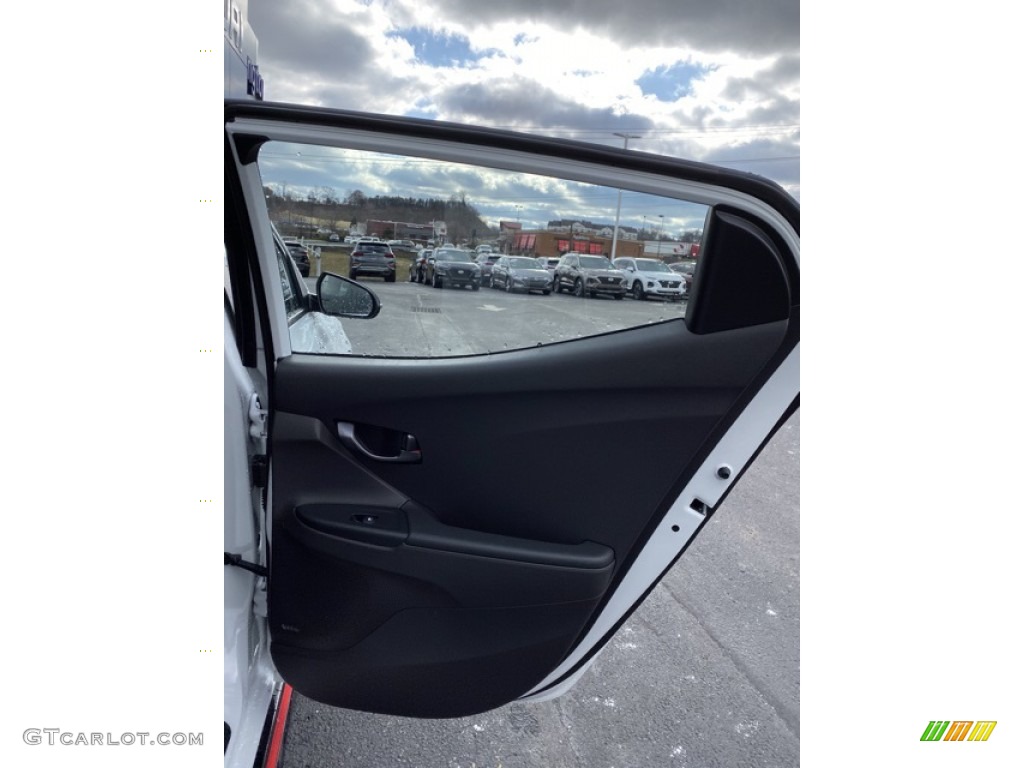 2020 Hyundai Veloster N Black Door Panel Photo #136361369