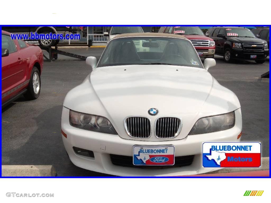 2000 Z3 2.3 Roadster - Alpine White / Black photo #2
