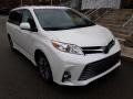 2020 Blizzard White Pearl Toyota Sienna XLE AWD  photo #1