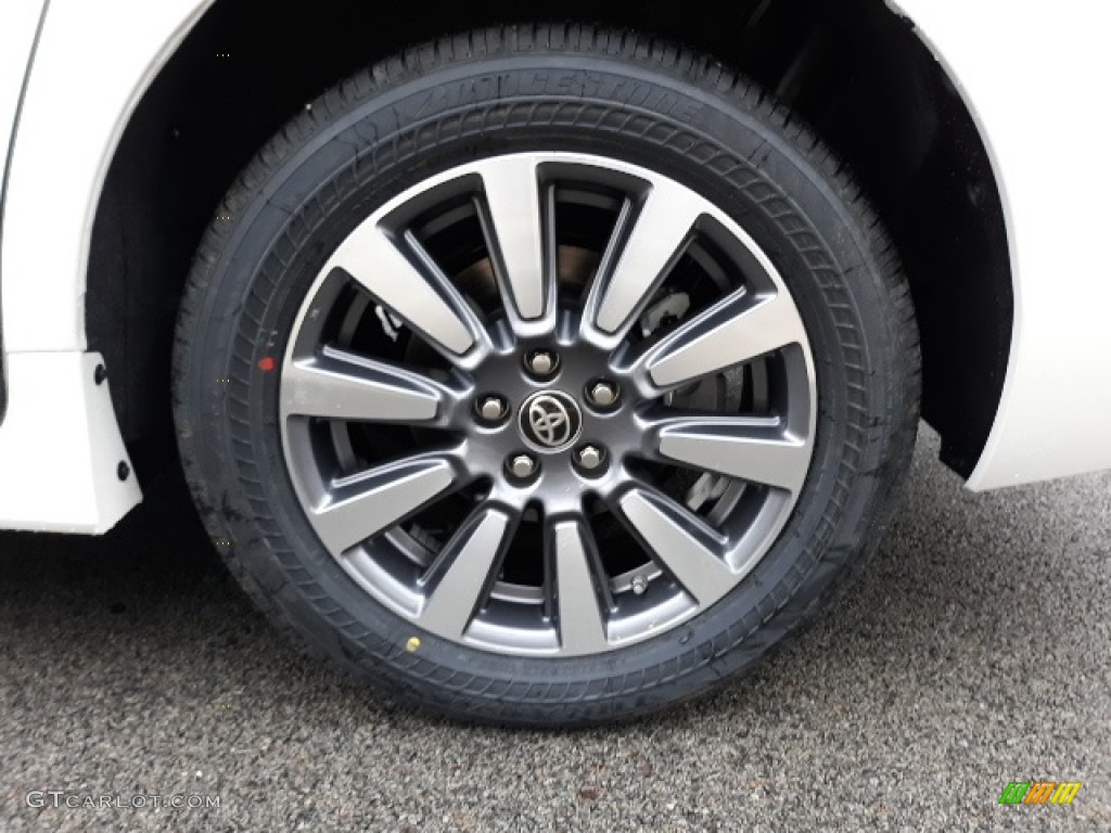 2020 Toyota Sienna XLE AWD Wheel Photo #136362647