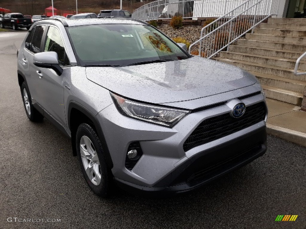 2019 Silver Sky Metallic Toyota RAV4 XLE AWD Hybrid 136342002 Photo