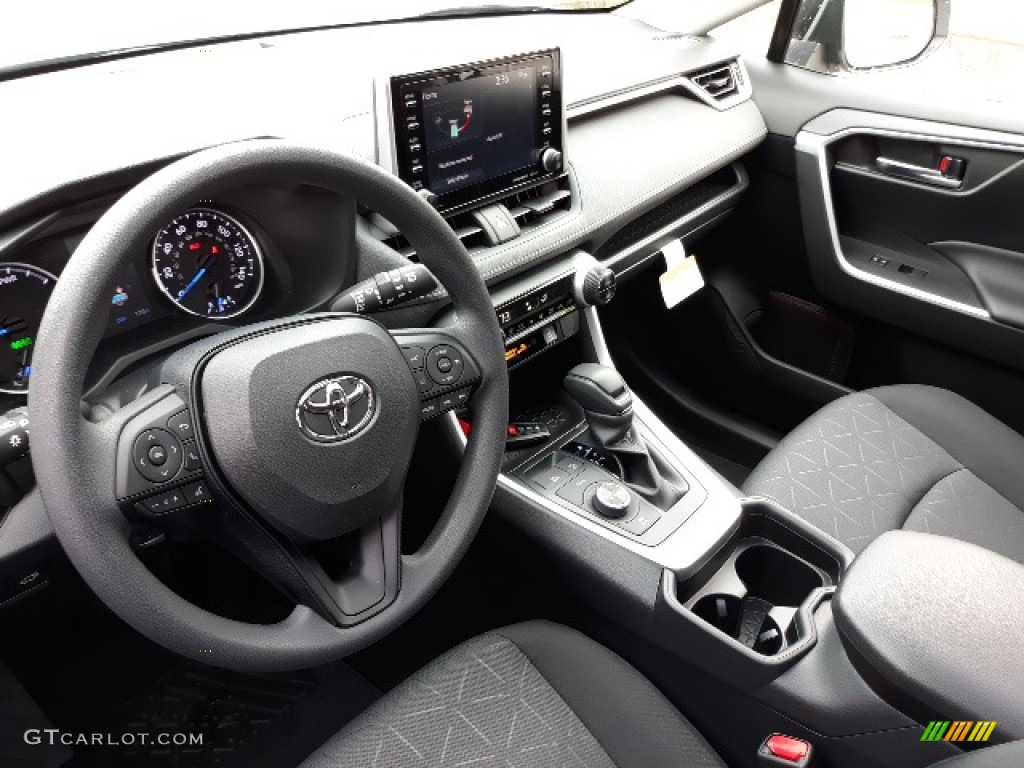 2019 RAV4 XLE AWD Hybrid - Silver Sky Metallic / Black photo #3