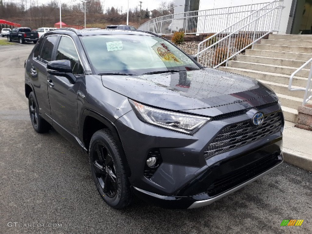 Magnetic Gray Metallic 2020 Toyota RAV4 XSE AWD Hybrid Exterior Photo #136362725