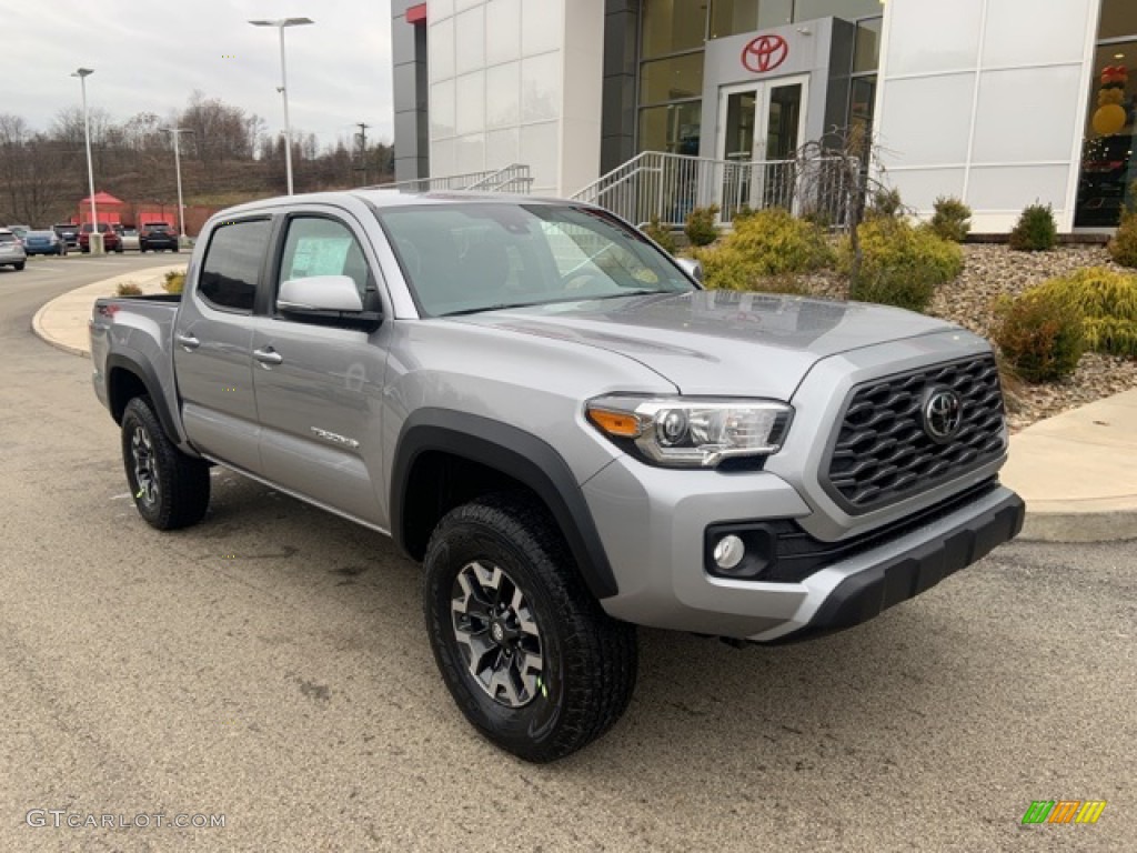 Silver Sky Metallic 2020 Toyota Tacoma TRD Off Road Double Cab 4x4 Exterior Photo #136362782