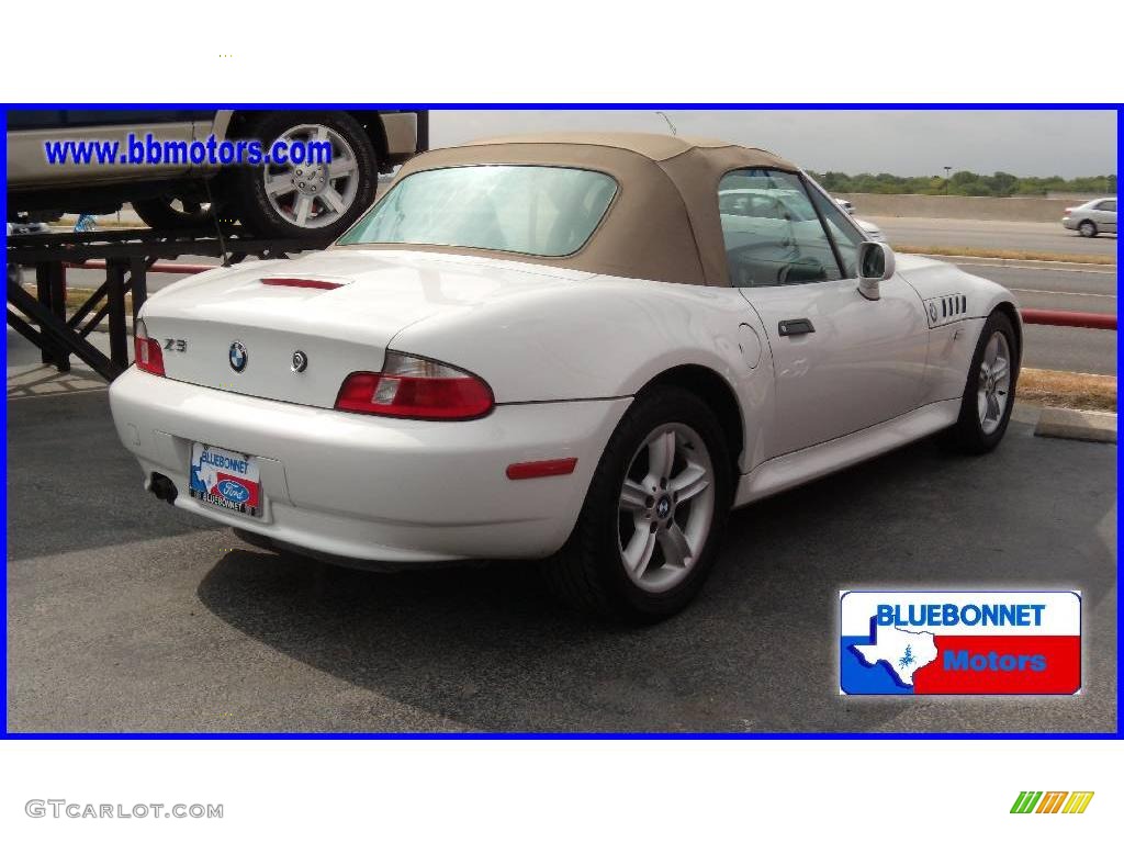 2000 Z3 2.3 Roadster - Alpine White / Black photo #6