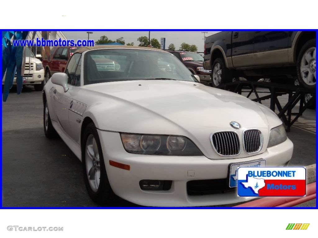 2000 Z3 2.3 Roadster - Alpine White / Black photo #7