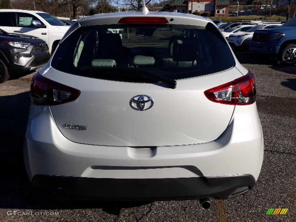 2020 Yaris LE Hatchback - Frost / Gray photo #7