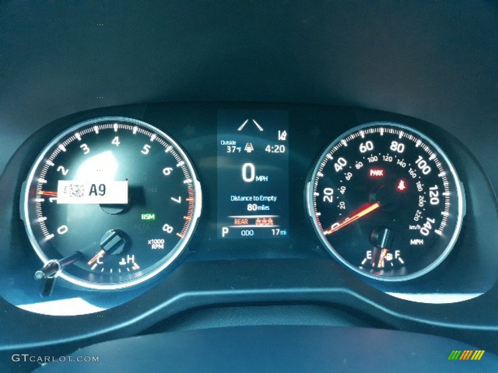 2020 Toyota RAV4 XLE AWD Gauges Photo #136364230
