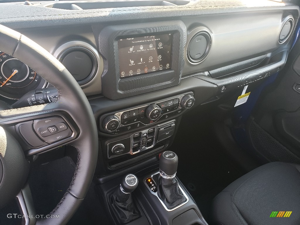 2020 Wrangler Unlimited Sport 4x4 - Ocean Blue Metallic / Black photo #10