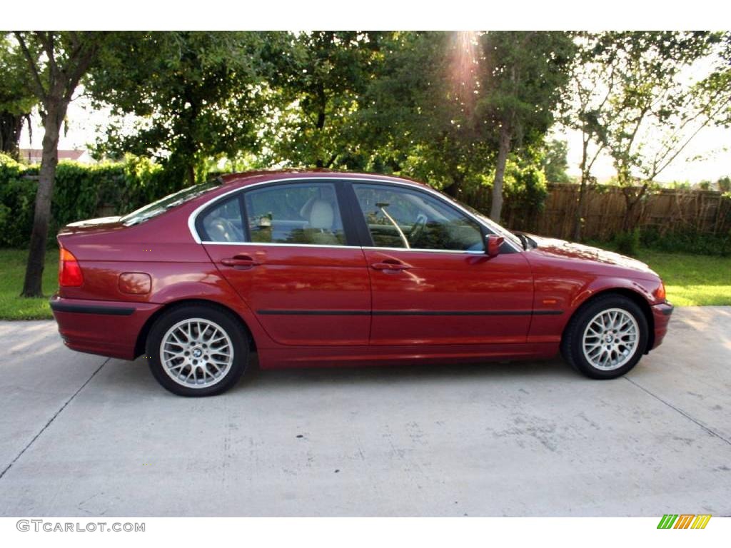 2000 3 Series 328i Sedan - Siena Red Metallic / Sand photo #14