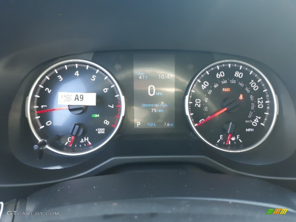 2020 Toyota RAV4 LE AWD Gauges Photo #136365223