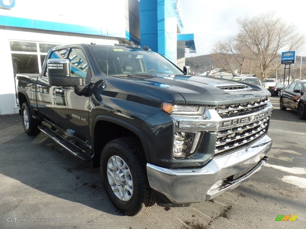 2020 Silverado 2500HD LTZ Crew Cab 4x4 - Shadow Gray Metallic / Jet Black photo #1