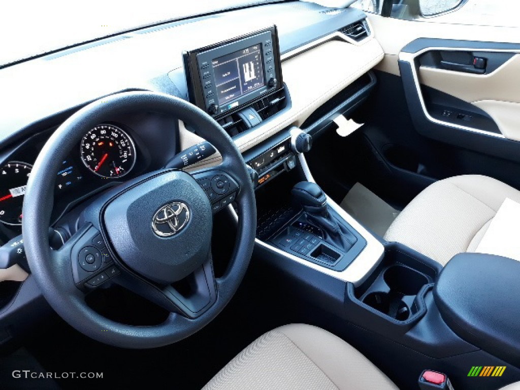 Nutmeg Interior 2020 Toyota RAV4 LE AWD Photo #136365916