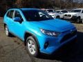 2020 Blue Flame Toyota RAV4 XLE AWD  photo #1