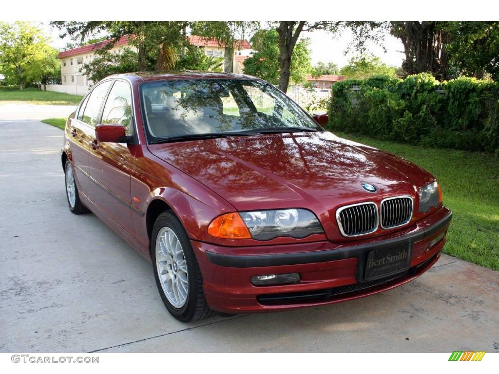 2000 3 Series 328i Sedan - Siena Red Metallic / Sand photo #19