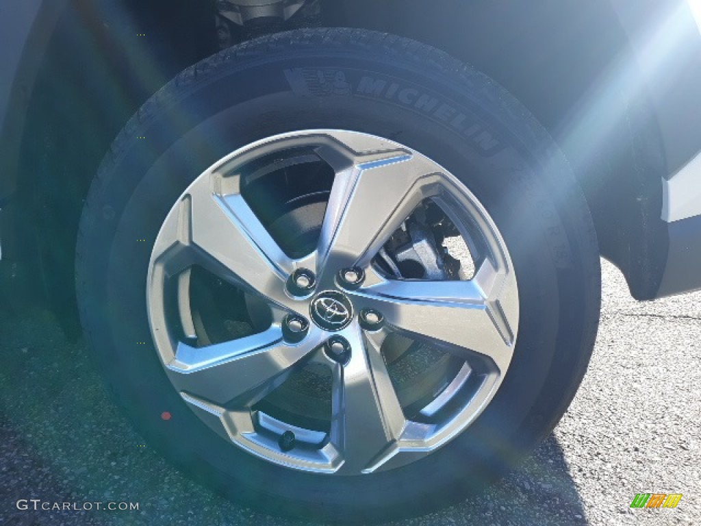 2020 RAV4 Limited AWD Hybrid - Blizzard White Pearl / Black photo #10