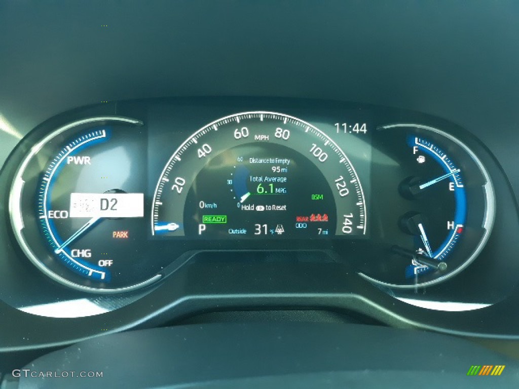 2020 Toyota RAV4 Limited AWD Hybrid Gauges Photo #136366944