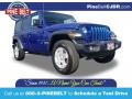 Ocean Blue Metallic - Wrangler Unlimited Sport 4x4 Photo No. 1