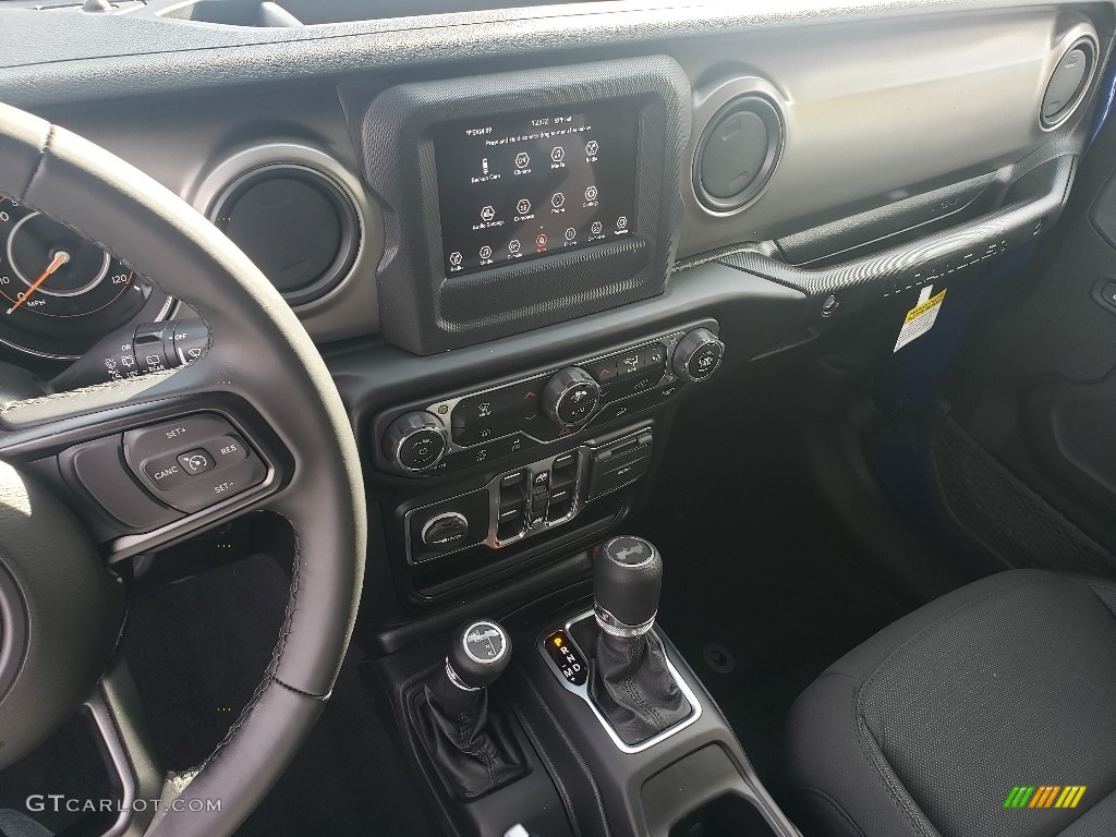 2020 Wrangler Unlimited Sport 4x4 - Ocean Blue Metallic / Black photo #10