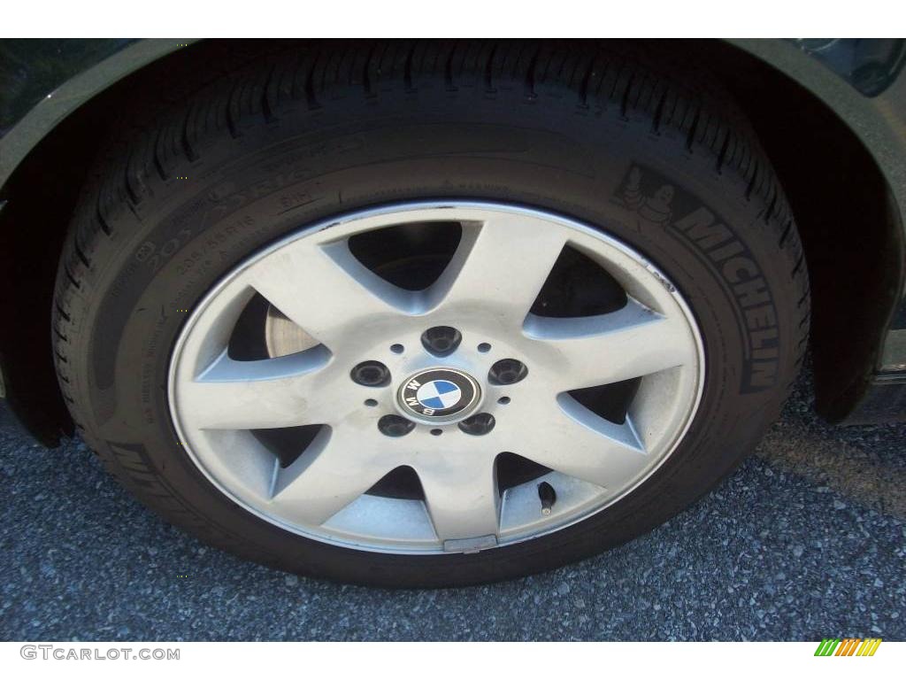 2003 3 Series 325xi Sedan - Oxford Green Metallic / Sand photo #9