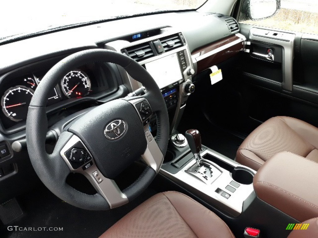 Black Interior 2020 Toyota 4Runner Limited 4x4 Photo #136372129