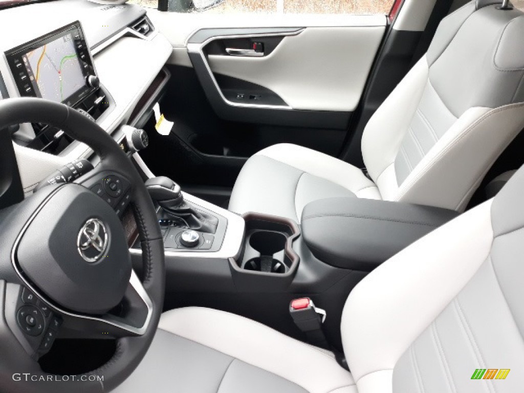 Light Gray Interior 2020 Toyota RAV4 Limited AWD Hybrid Photo #136372399
