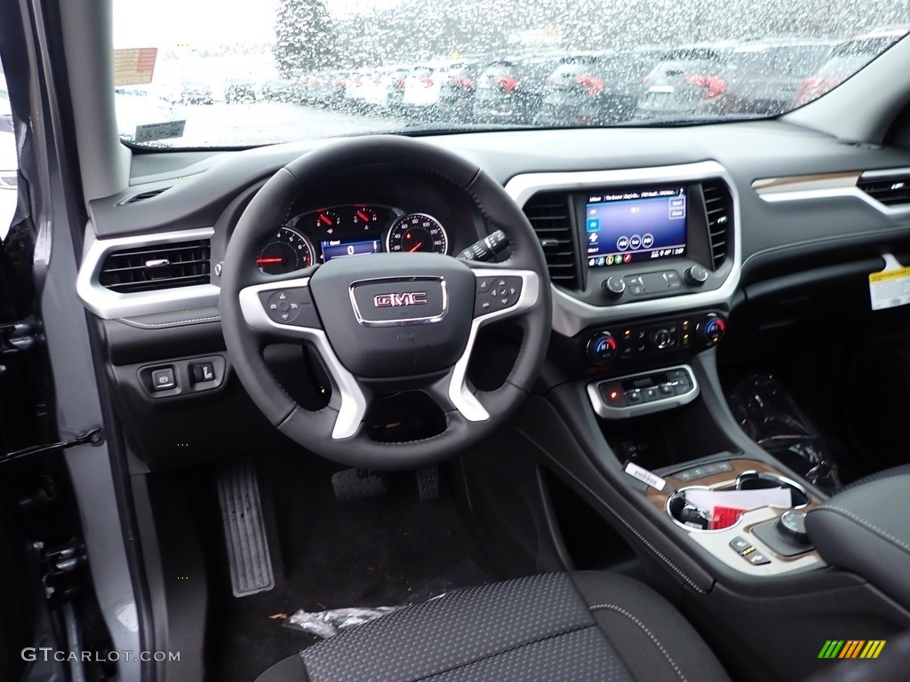 2020 GMC Acadia SLE AWD Jet Black Dashboard Photo #136372432