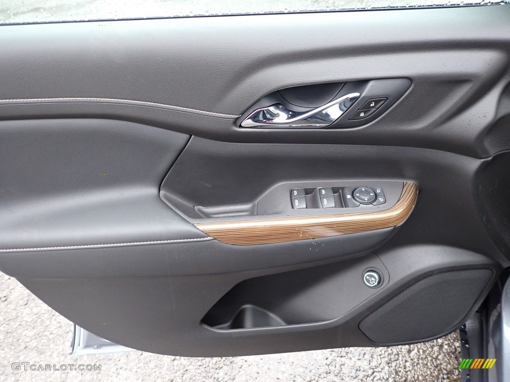 2020 GMC Acadia SLE AWD Jet Black Door Panel Photo #136372456
