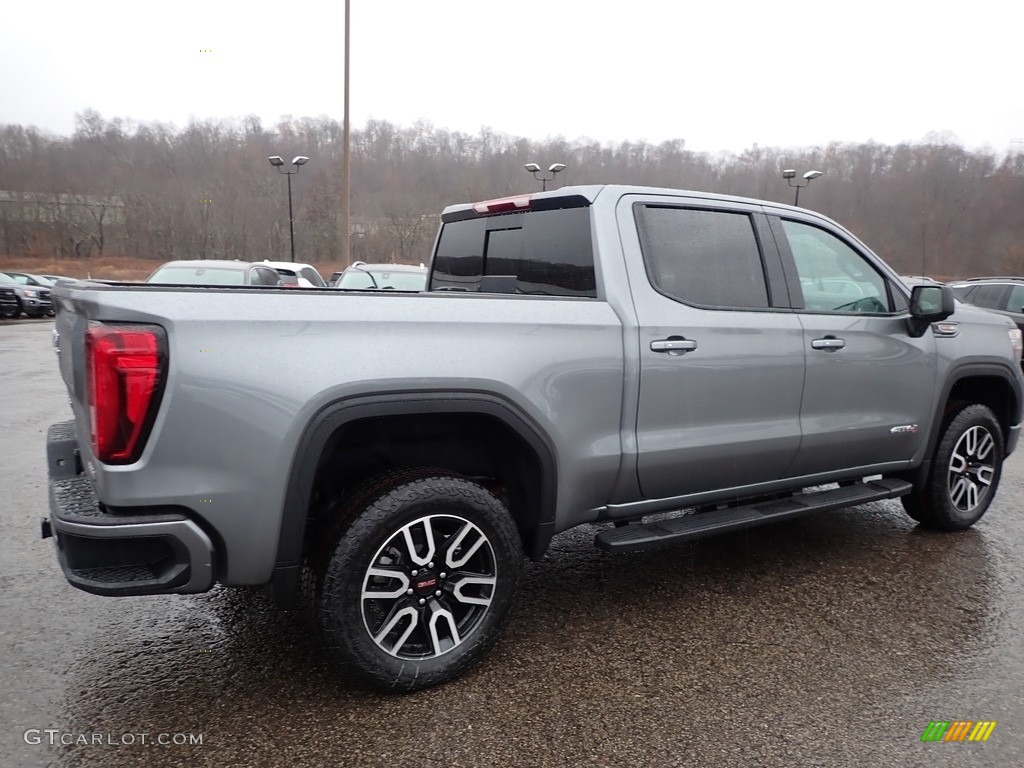 2020 Sierra 1500 AT4 Crew Cab 4WD - Satin Steel Metallic / Jet Black photo #5