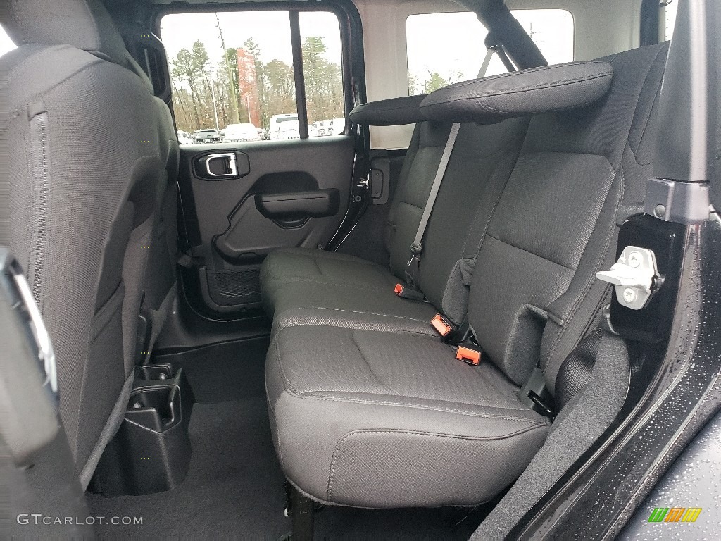 2020 Jeep Wrangler Unlimited Sport 4x4 Rear Seat Photo #136373410