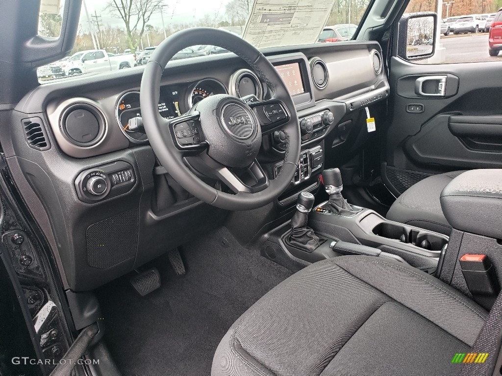 2020 Jeep Wrangler Unlimited Sport 4x4 Front Seat Photo #136373446