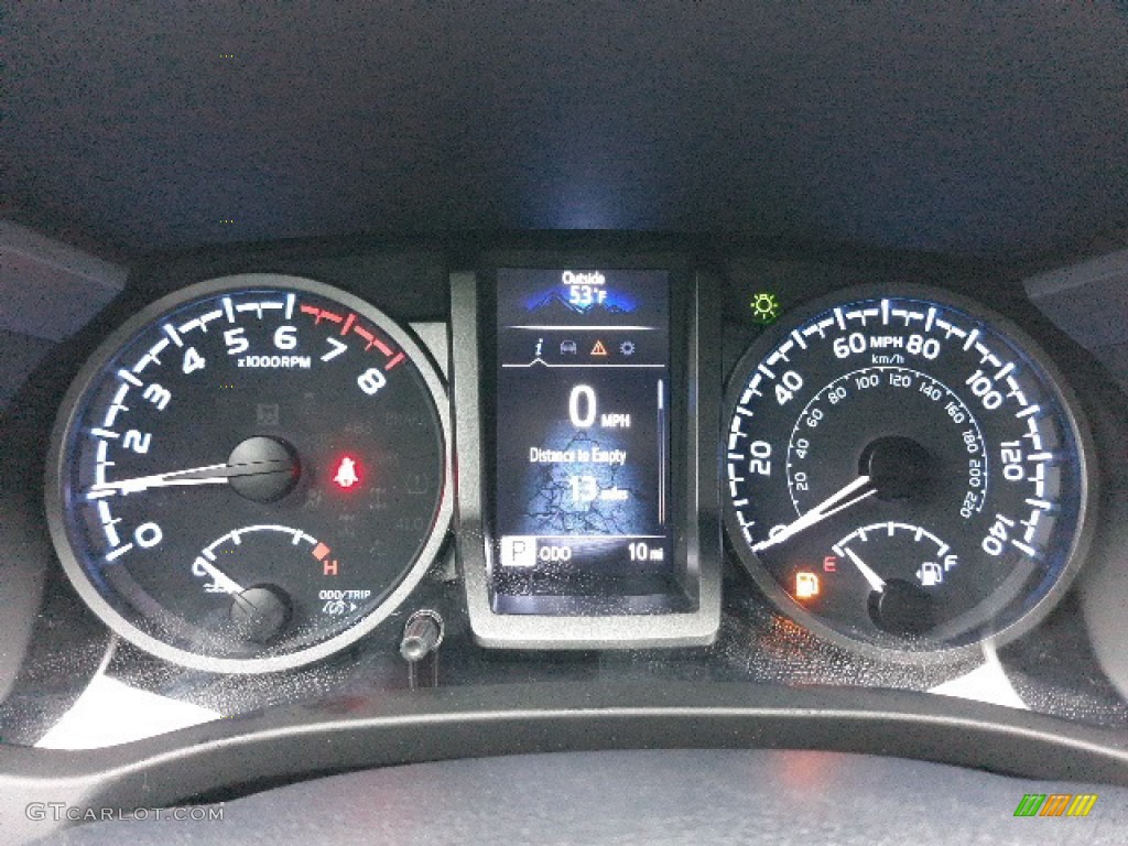 2020 Toyota Tacoma TRD Sport Double Cab 4x4 Gauges Photo #136373530